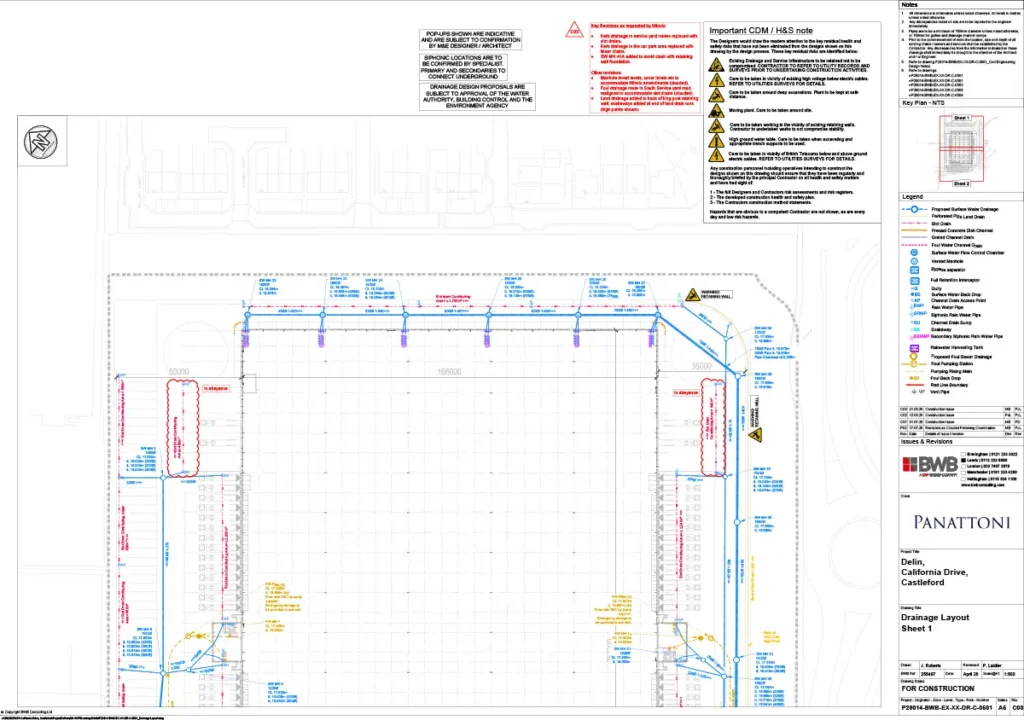 Download Drainage Layout Sheet 1